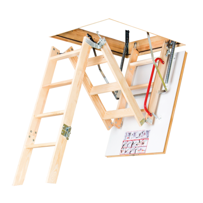 FAKRO LWK Komfort lofttrappe 4 segmenter foldbar