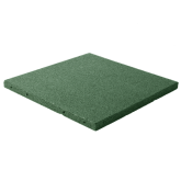 Gummiflise 50x50x3 cm grøn NORDIC PLAY Active
