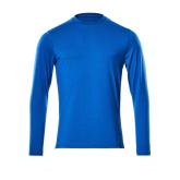 MASCOT CROSSOVER T-shirt, langærmet, azurblå