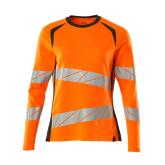 MASCOT ACCELERATE SAFE T-shirt, langærmet, hi-vis orange/mørk antracit