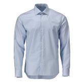 MASCOT FRONTLINE skjorte, lys blå/hvid ternet