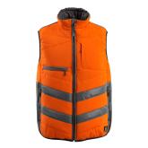 MASCOT SAFE SUPREME Grimsby vintervest, hi-vis orange/mørk antracit