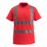 MASCOT SAFE LIGHT Townsville T-shirt, hi-vis rød