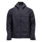 MASCOT® CUSTOMIZED softshell jakke med hætte, mørk marine 