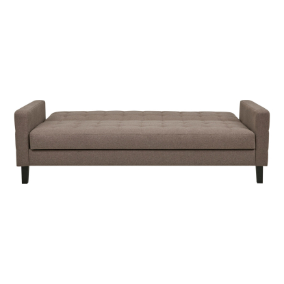 Milton sovesofa med opbevaring, brun