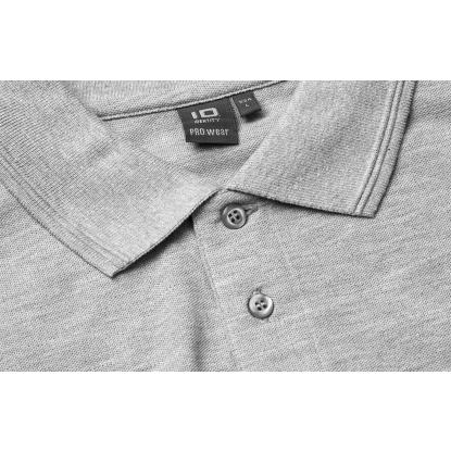 ID PRO Wear 0324 poloshirt uden lomme, grå melange