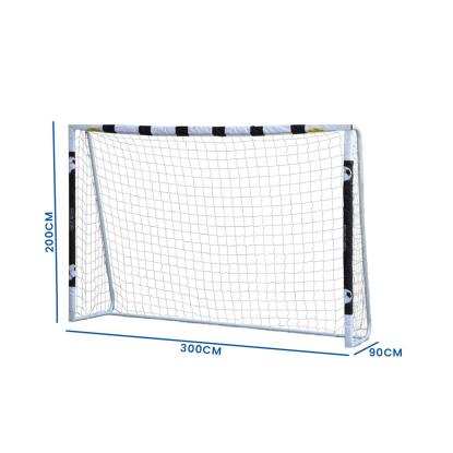 Viking sports fodboldmål, hvid, 300 x 200 cm