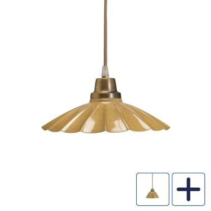 PR Home Ester pendel, E27, gul