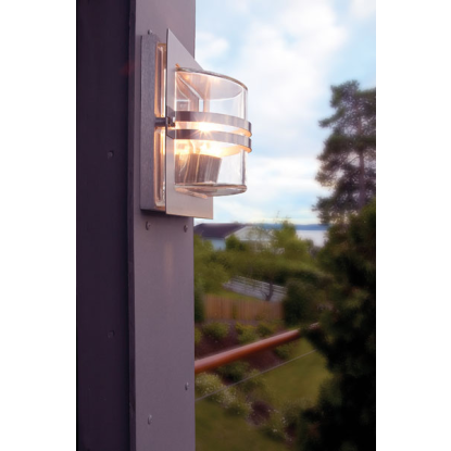 Norlys Bern væglampe, E27, IP54, sort