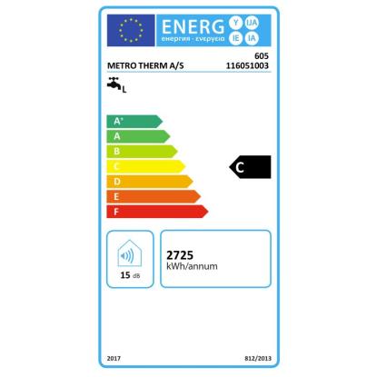 METRO THERM el-vandvarmer, 1400 x 460 x 460 mm - 160 liter
