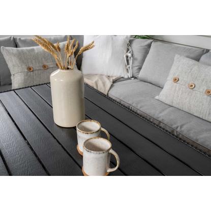 Venture Design Brentwood hjørnesofasæt, sort