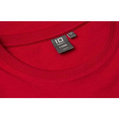 ID T-TIME® 0511 T-shirt, dame, rød