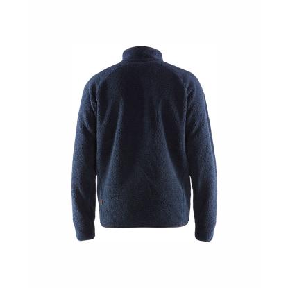 Blåkläder 4729 fiberpels jakke, mørk marineblå