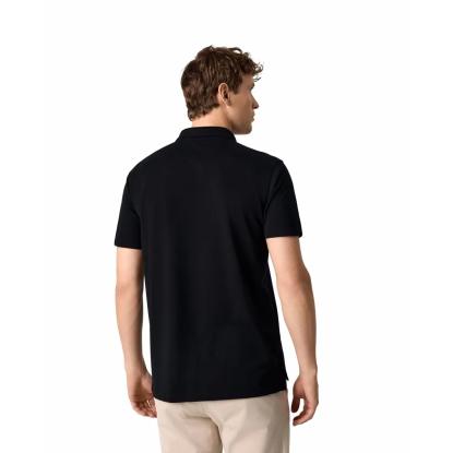 ID Ease 0556 poloshirt, lyocell, sort
