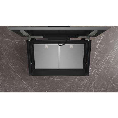 Siemens iQ700 væghængt emhætte LC91KLT60, sort, 90 cm
