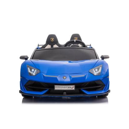 Lamborghini Aventador SJV elbil, 4 x 12V, blå
