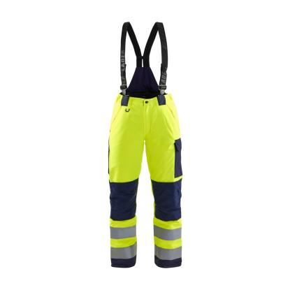 Blåkläder 7885 dame high vis vinter buks, hi-vis gul/marineblå