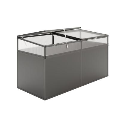 KGT mistbænk-overdel til højbed 210, antracitgrå, 205 x 91 x 32 cm