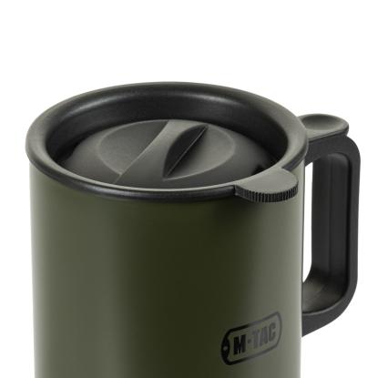 M-TAC termokrus med låg, 450 ml, olive
