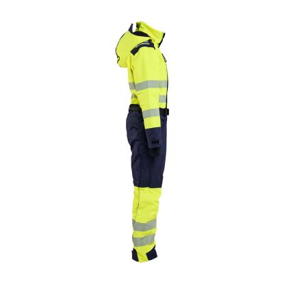 Blåkläder 6726 dame high vis vinterkedeldragt, hi-vis gul/marineblå