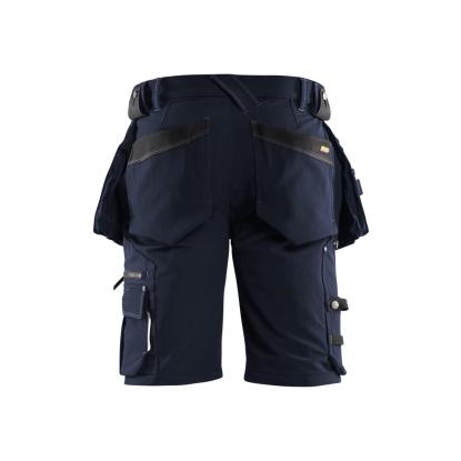 Blåkläder 1988 håndværker shorts 4-vejs stretch x1900, mørk marineblå/sort