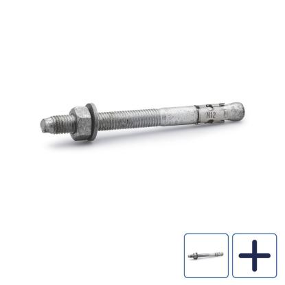 FAST ekspansionsbolt, varmforzinket, 12 mm - 20 stk.