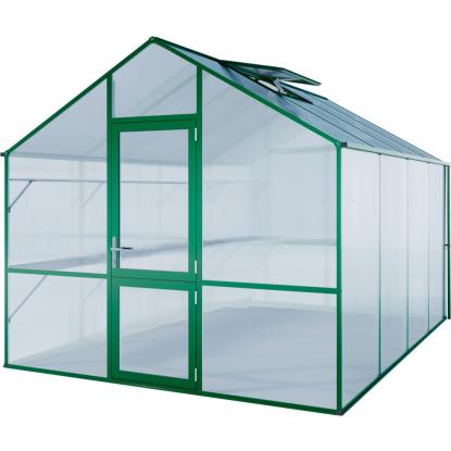 KGT Lilie IV drivhus, mosgrøn, 12,74 m²