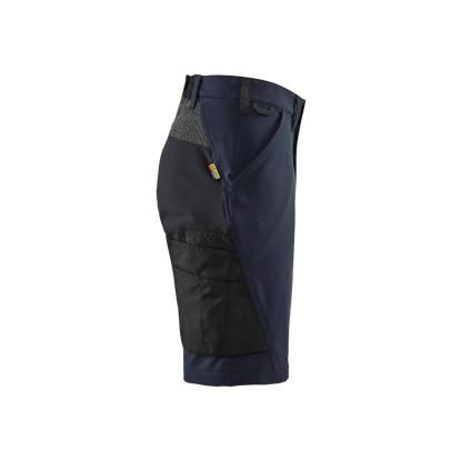 Blåkläder 7123 dame service shorts 4-vejs stretch, mørk marineblå/sort