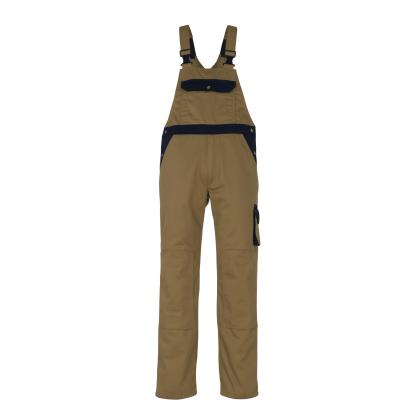 MASCOT IMAGE Milano overall med knælommer, kaki/marine