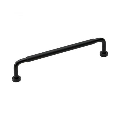 Beslag Design Lounge greb, 160 mm, sort/sort læder