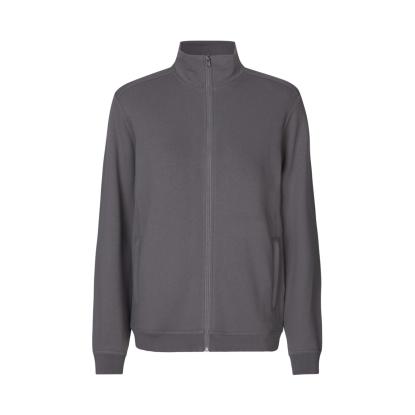 ID PRO Wear CARE 0382 cardigan, ubørstet, silver grey