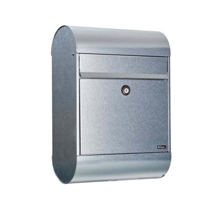 Allux 6000 postkasse med cylinderlås, galvaniseret