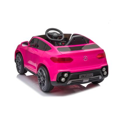 Mercedes GLC Coupe elbil til børn, 4 x 12V, pink
