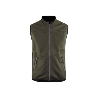 Blåkläder 3850 softshell vest, olivengrøn/sort