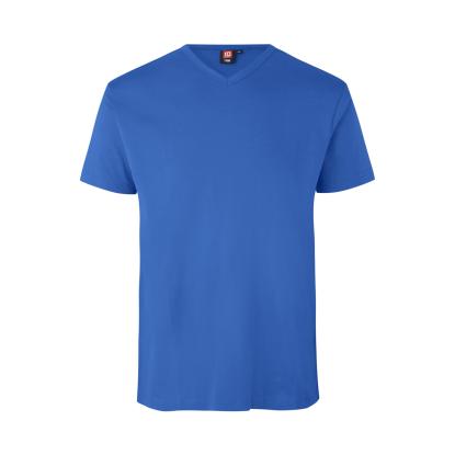 ID T-TIME® 0514 T-shirt med v-hals, azur