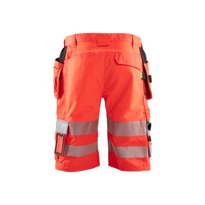 Blåkläder 1586 high vis shorts med stretch, hi-vis rød