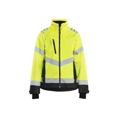 Blåkläder 4761 dame high vis skaljakke, hi-vis gul/sort
