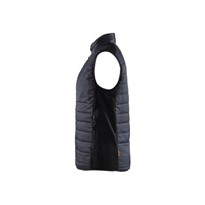 Blåkläder 3864 dame vest foret, sort/mørk grå