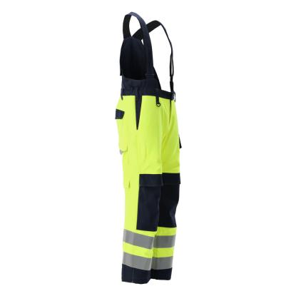 MASCOT MULTISAFE Renens vinterbukser, hi-vis gul/mørk marine