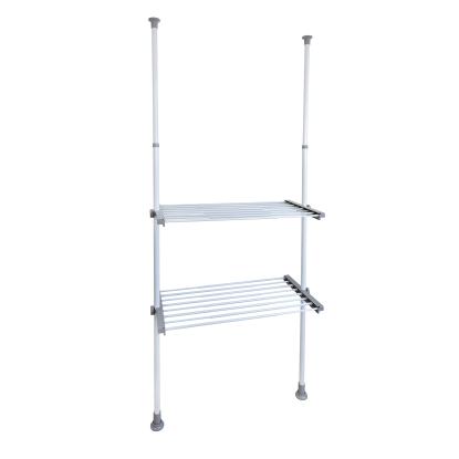 WENKO Hercules justerbar hylde,  73-120 x 4 x 42,5 cm, hvid