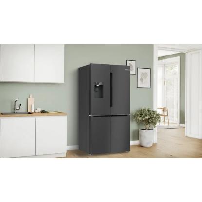 Bosch KFI96AXEA fritstående amerikanerkøleskab, 375 + 199 liter