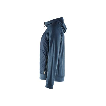 Blåkläder 3463 hybrid sweatshirt, støvet blå/mørk marineblå