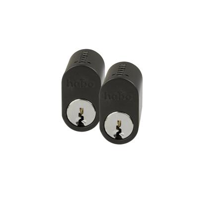 Habo 65537x2 cylinder, sort - 2 stk.