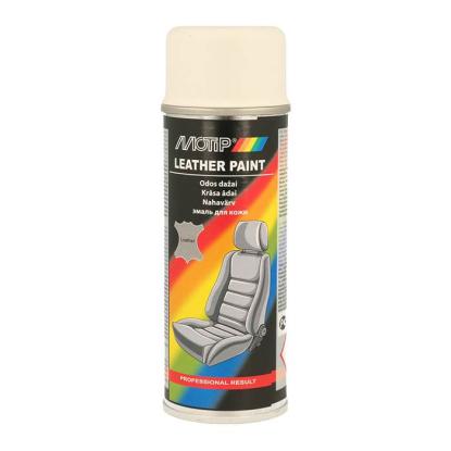 Motip læderspray, 200 ml - RAL9016