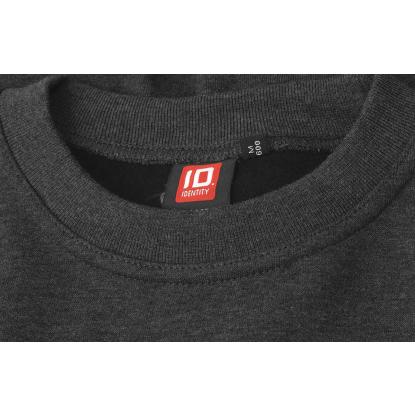 ID 0600 sweatshirt, klassisk, grafit melange