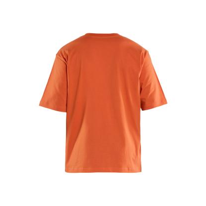 Blåkläder 3429 t-shirt loose fit, orange/rust