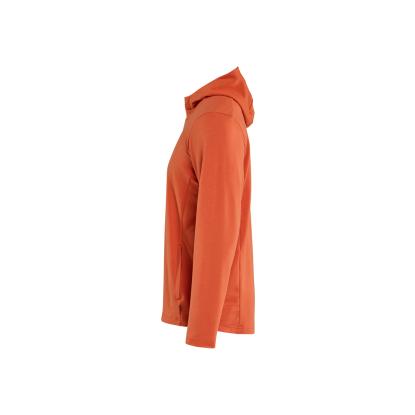 Blåkläder 3594 hættetrøje half zip, orange/rust