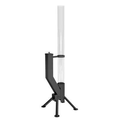 Gardenflare Premium ildrør, sort, H148 cm