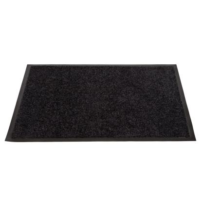 Wallmann Twister måtte, sort nylon, 60 x 90 cm