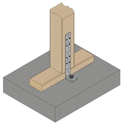 SIMA underlagsskive, varmforzinket, 40 x 50 x 10 mm